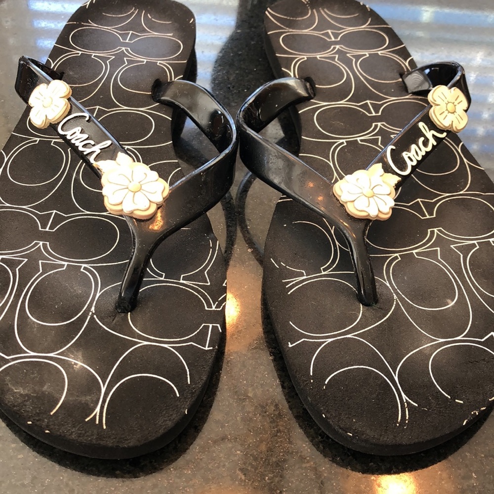 Coach flip flops - Picture 2 of 3